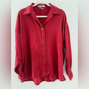 KIKIT Maurice Sasson Vintage 100% Silk Blouse